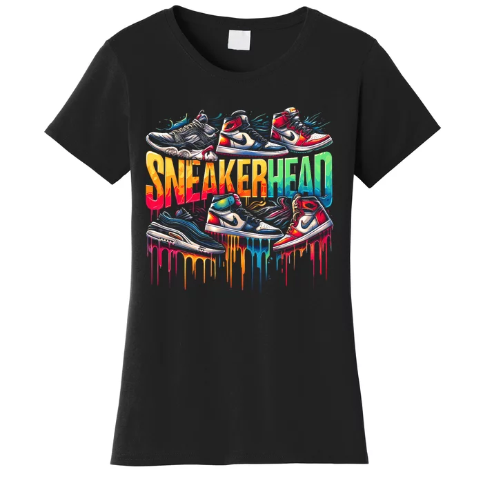 Sneaker Head Streetwear Style Women's T-Shirt