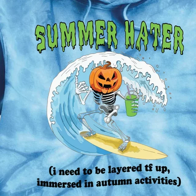 Summer Hater Tie Dye Hoodie