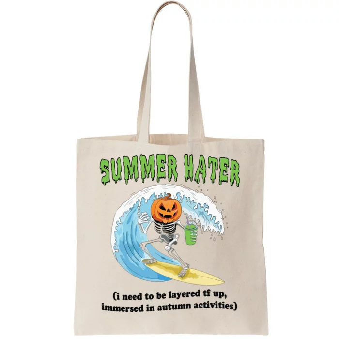 Summer Hater Tote Bag