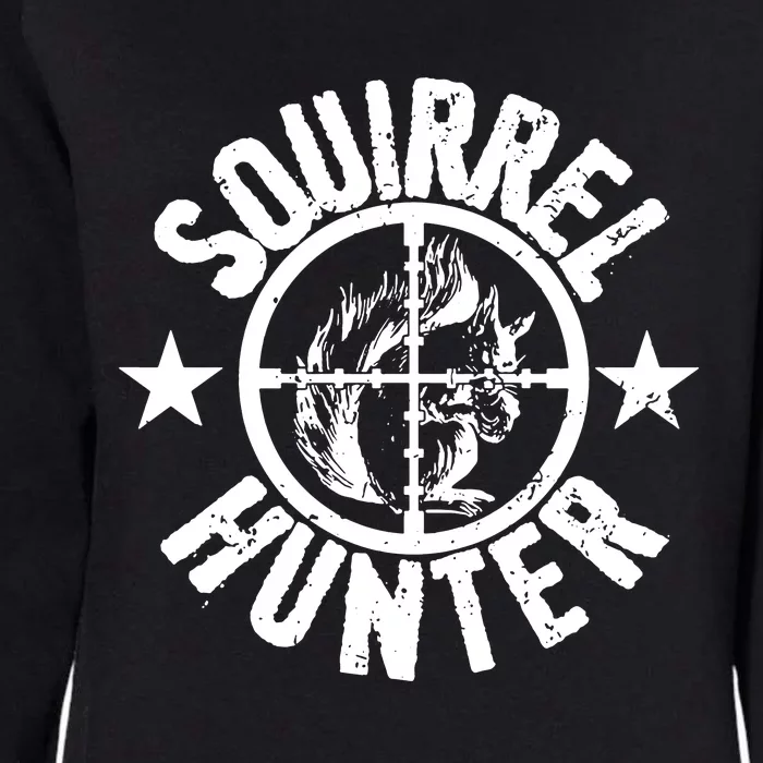 Squirrel Hunter Womens California Wash Sweatshirt