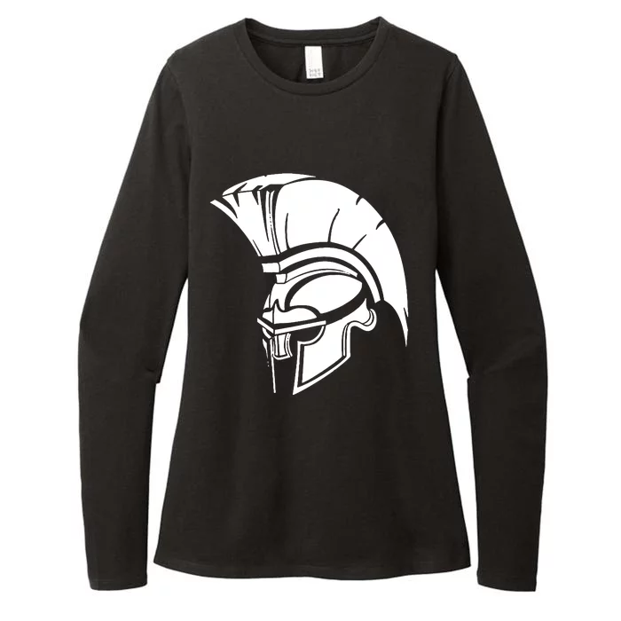 Spartan Helmet Womens CVC Long Sleeve Shirt