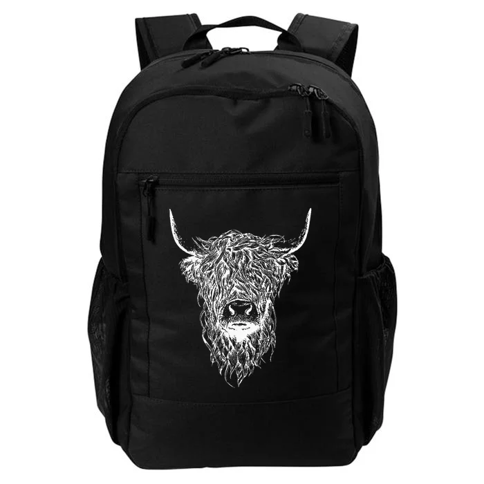 Scottish Highland Scotland Cattle Animal Cow Daily Commute Backpack