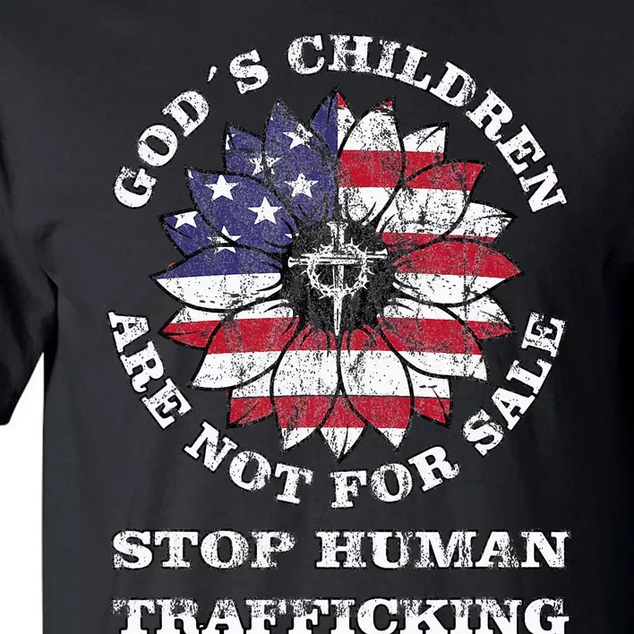 Stop Human Trafficking This Gods Children Are Not For Sale Tall T-Shirt