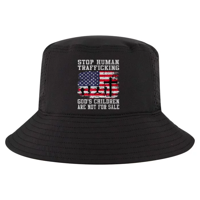 Stop Human Trafficking Gods Children Are Not For Sale Cool Comfort Performance Bucket Hat