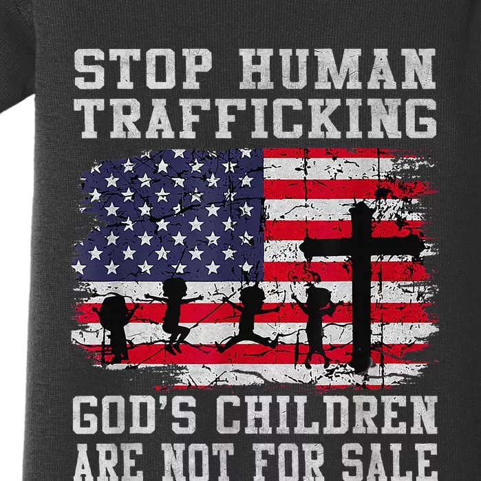 Stop Human Trafficking Gods Children Are Not For Sale Baby Bodysuit