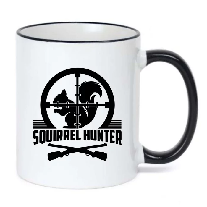 Squirrel Hunter Target Practice Hunting Sports Sport Gift Black Color Changing Mug