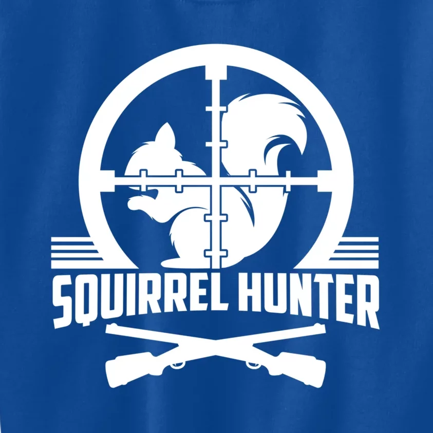 Squirrel Hunter Target Practice Hunting Sports Sport Gift Kids Sweatshirt