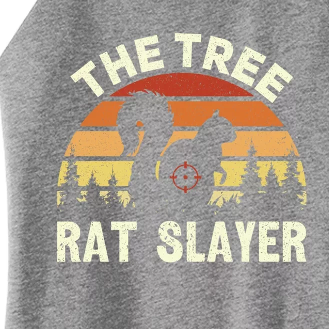 Squirrel Hunter The Tree Rat Slayer Retro Squirrel Hunting Gift Women’s Perfect Tri Rocker Tank