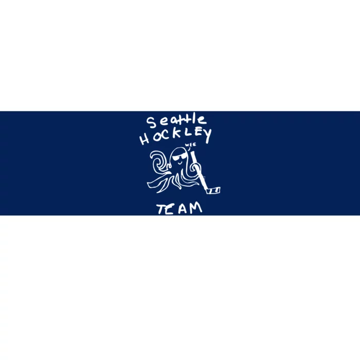 Seattle Hockey Team Wee Bumper Sticker