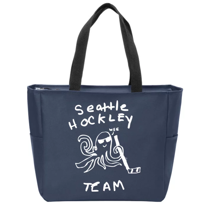 Seattle Hockey Team Wee Zip Tote Bag