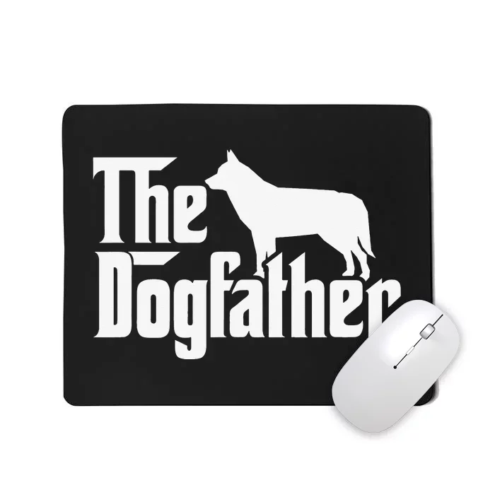 Siberian Husky The Dogfather Mousepad