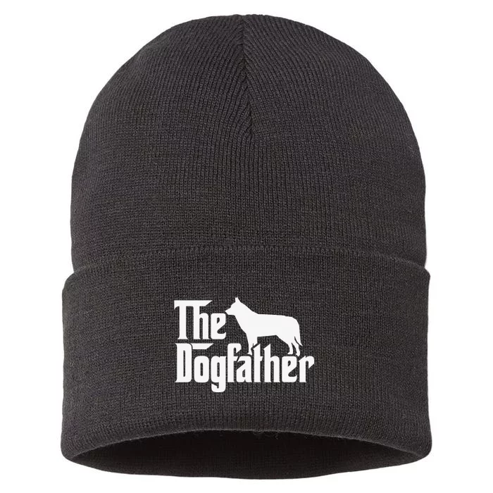 Siberian Husky The Dogfather Sustainable Knit Beanie