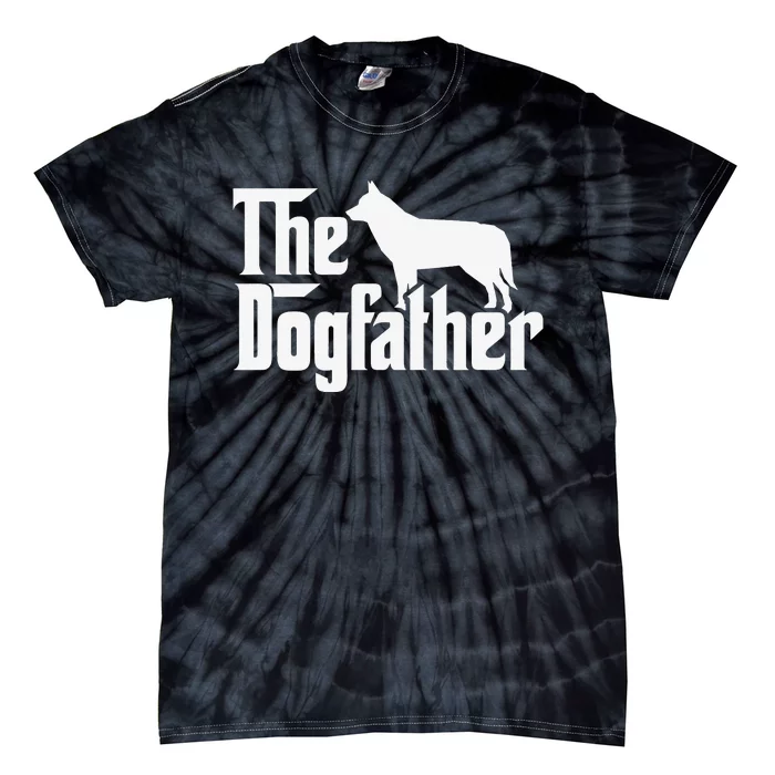 Siberian Husky The Dogfather Tie-Dye T-Shirt