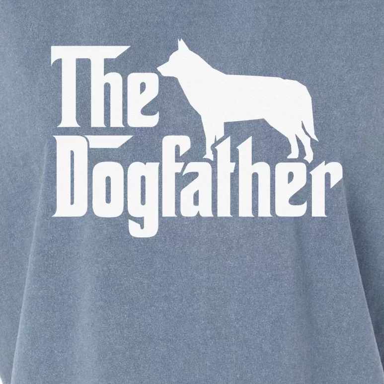 Siberian Husky The Dogfather Garment-Dyed Women's Muscle Tee