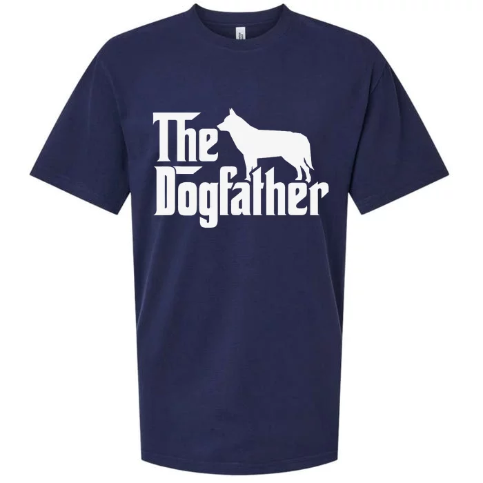 Siberian Husky The Dogfather Sueded Cloud Jersey T-Shirt