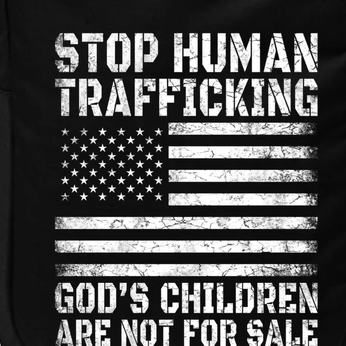 Stop Human Trafficking Gods Children Are Not For Sale. Impact Tech Backpack