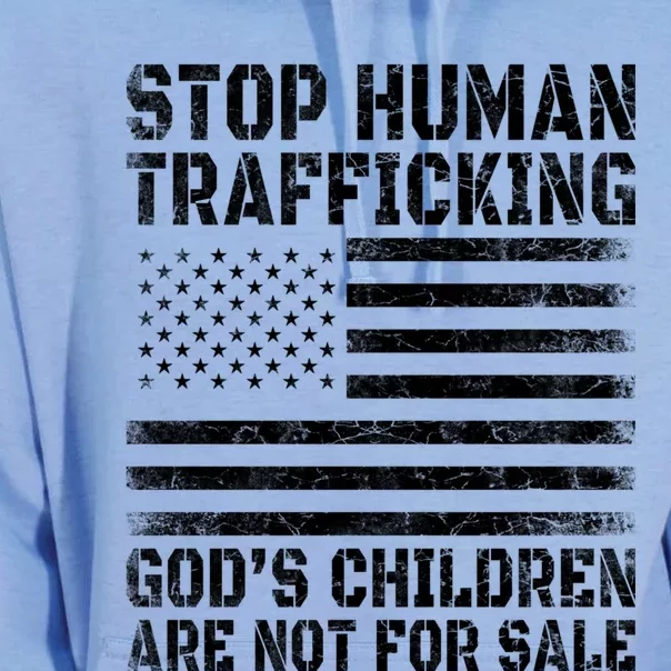 Stop Human Trafficking Gods Children Are Not For Sale. Unisex Surf Hoodie