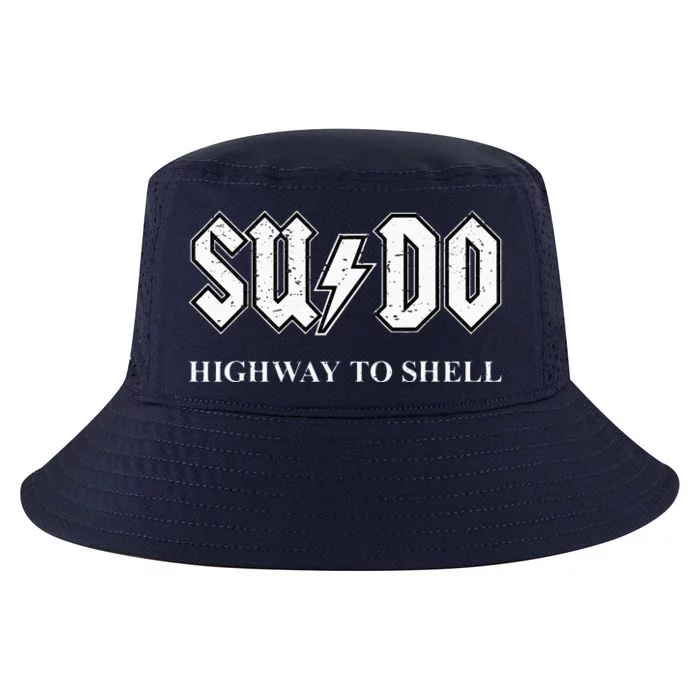 Sudo Highway To Shell Programmer Linux Cool Comfort Performance Bucket Hat