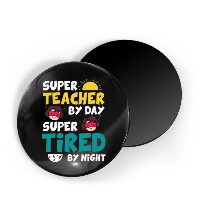 Super Hero Teacher Superheroes Funny Magnet