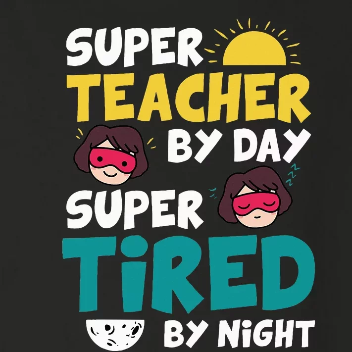 Super Hero Teacher Superheroes Funny Toddler Long Sleeve Shirt