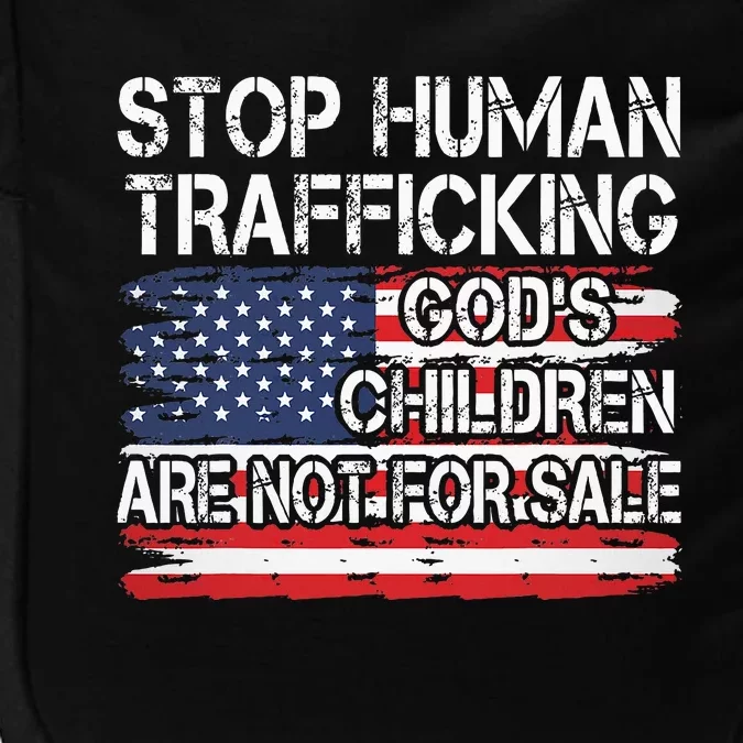 Stop Human Trafficking Gods Children Are Not For Sale Impact Tech Backpack