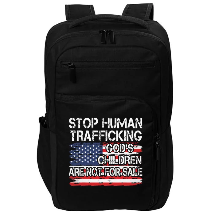 Stop Human Trafficking Gods Children Are Not For Sale Impact Tech Backpack