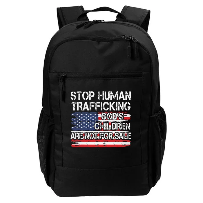 Stop Human Trafficking Gods Children Are Not For Sale Daily Commute Backpack