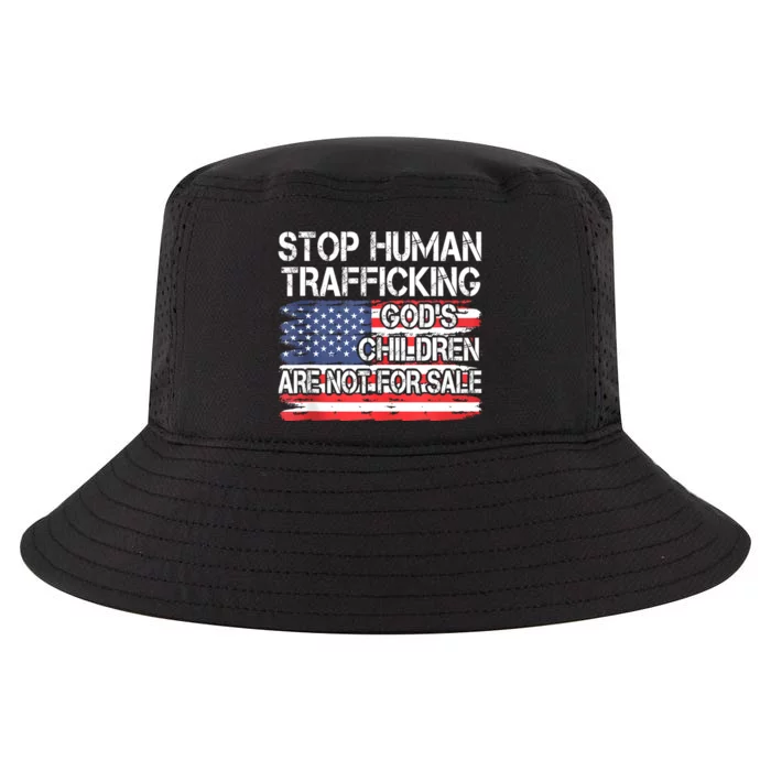 Stop Human Trafficking Gods Children Are Not For Sale Cool Comfort Performance Bucket Hat