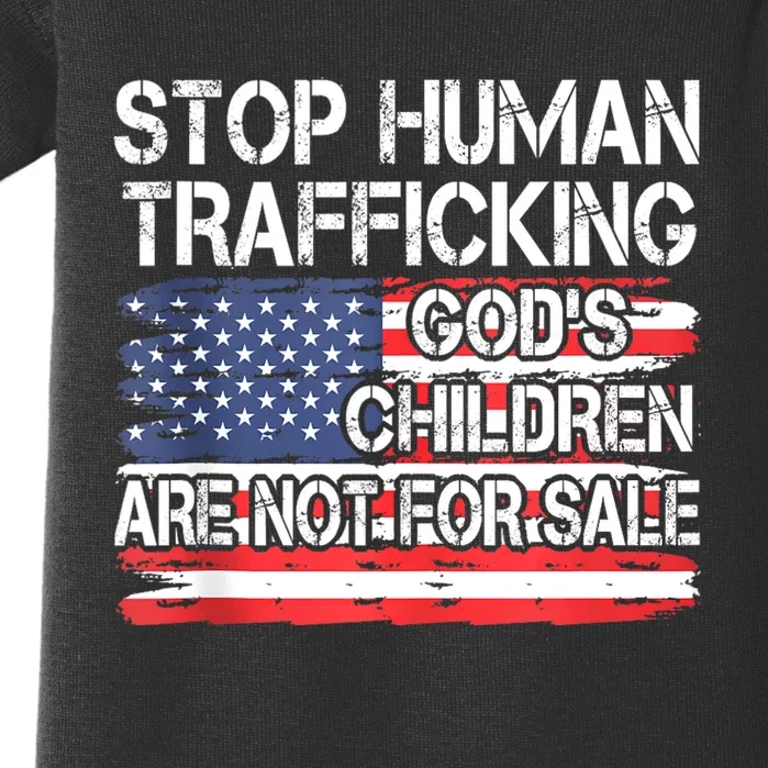 Stop Human Trafficking Gods Children Are Not For Sale Baby Bodysuit