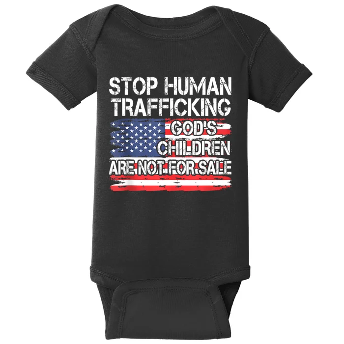 Stop Human Trafficking Gods Children Are Not For Sale Baby Bodysuit