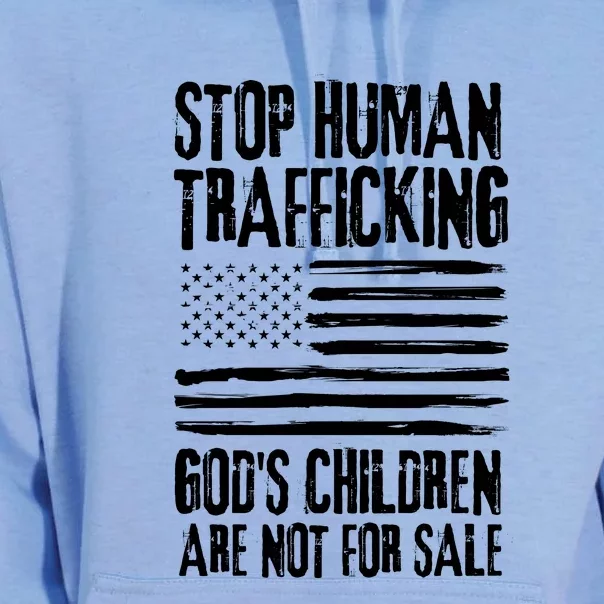 Stop Human Trafficking Gods Children Are Not For Sale Unisex Surf Hoodie