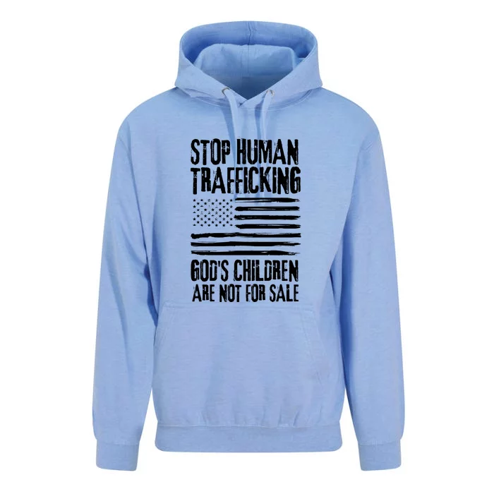 Stop Human Trafficking Gods Children Are Not For Sale Unisex Surf Hoodie