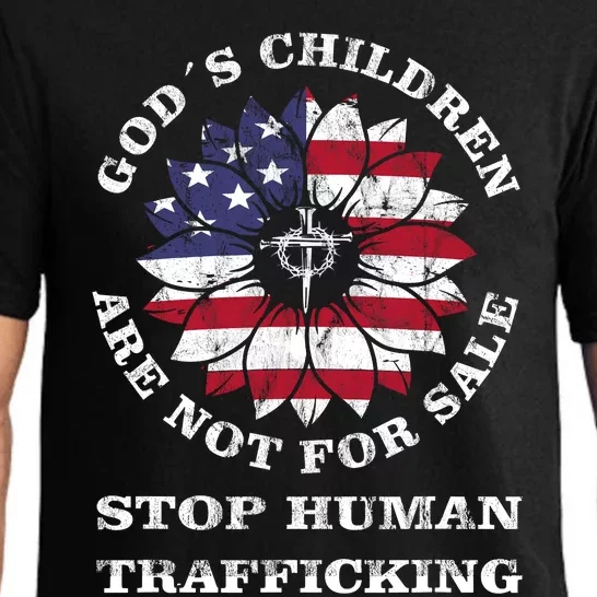 Stop Human Trafficking This Gods Children Are Not For Sale Pajama Set