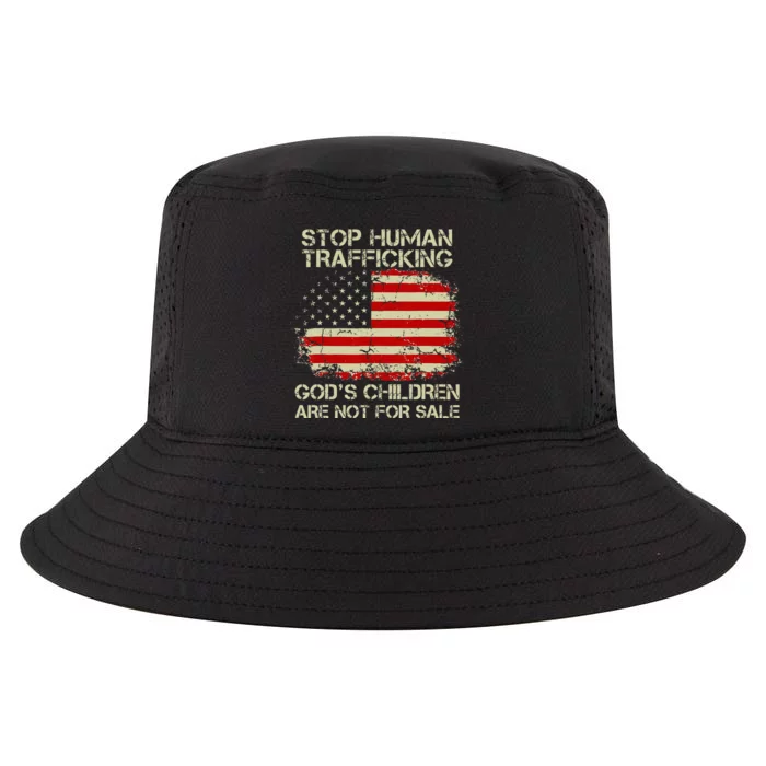 Stop Human Trafficking God's Children Are Not For Sale Gift Cool Comfort Performance Bucket Hat