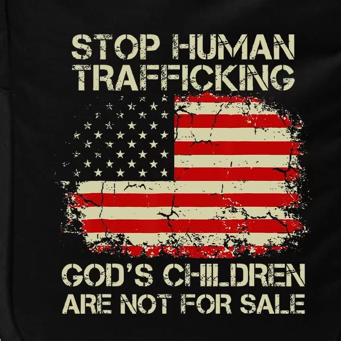 Stop Human Trafficking God's Children Are Not For Sale Gift Impact Tech Backpack