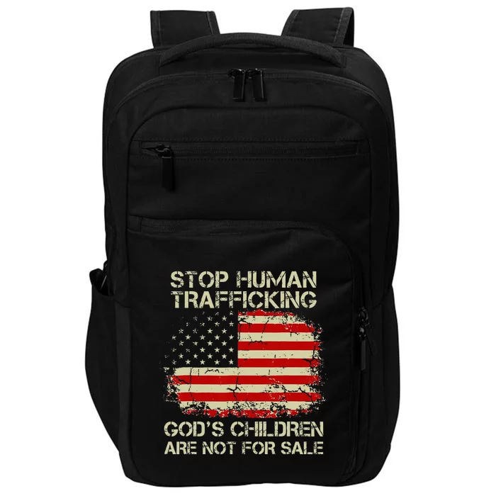 Stop Human Trafficking God's Children Are Not For Sale Gift Impact Tech Backpack