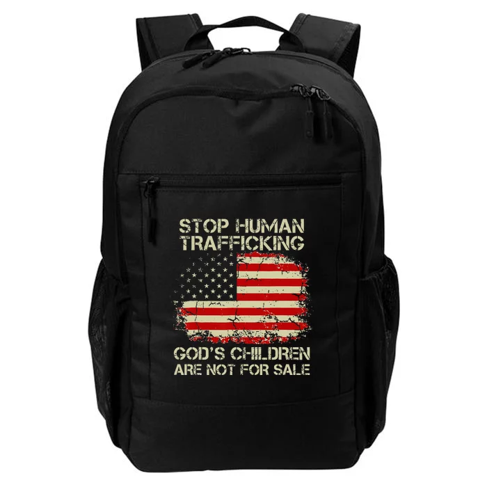 Stop Human Trafficking God's Children Are Not For Sale Gift Daily Commute Backpack