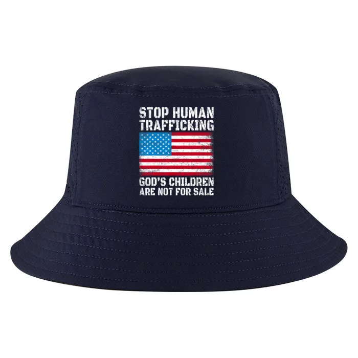 Stop Human Trafficking Gods Children Are Not For Sale Cool Comfort Performance Bucket Hat