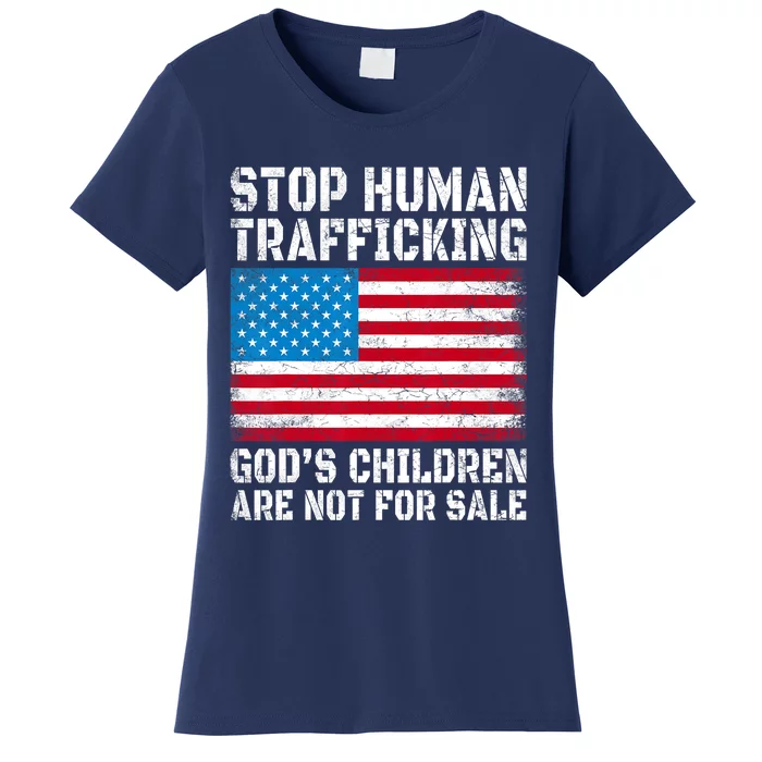 Stop Human Trafficking Gods Children Are Not For Sale Women's T-Shirt