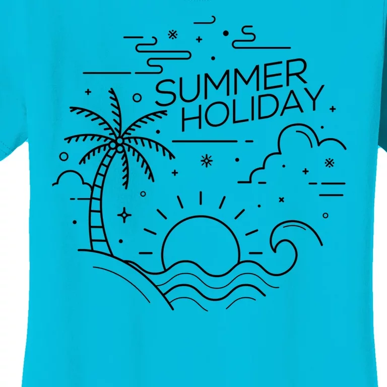 Summer Holiday Tropical Vacation Women's T-Shirt