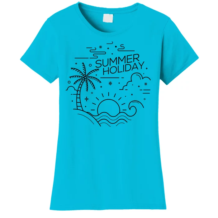 Summer Holiday Tropical Vacation Women's T-Shirt