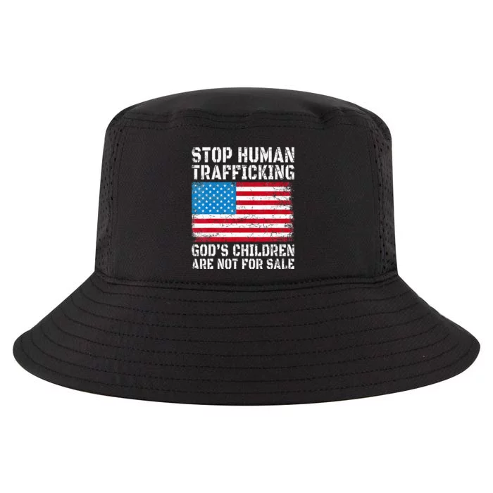 Stop Human Trafficking God's Children Are Not For Sale Cool Comfort Performance Bucket Hat