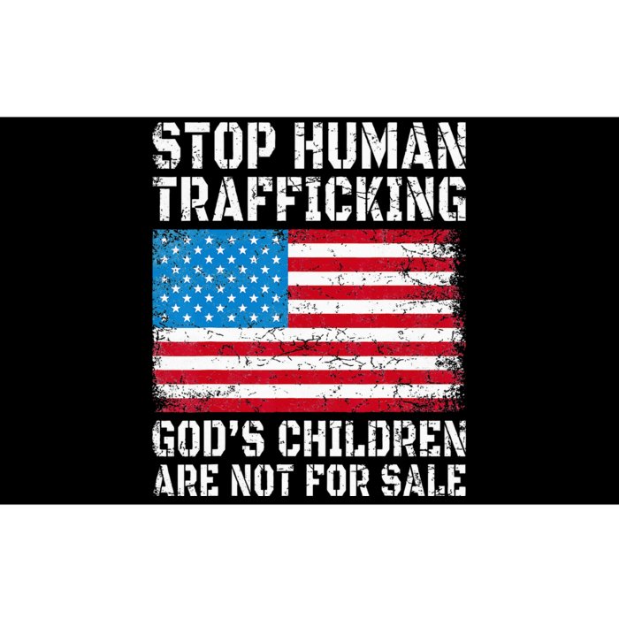 Stop Human Trafficking God's Children Are Not For Sale Bumper Sticker