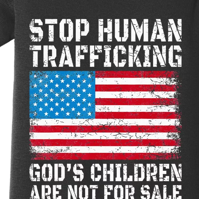 Stop Human Trafficking God's Children Are Not For Sale Baby Bodysuit