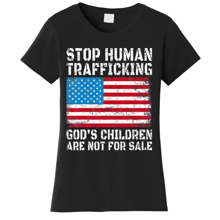 Stop Human Trafficking God's Children Are Not For Sale Women's T-Shirt