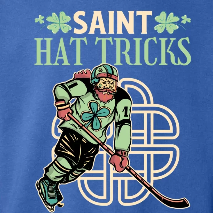 Saint Hat Tricks Ice Hockey Saint Patricks Day Gift Toddler Hoodie