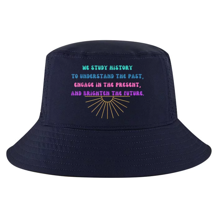 Study History Teach History Cool Comfort Performance Bucket Hat