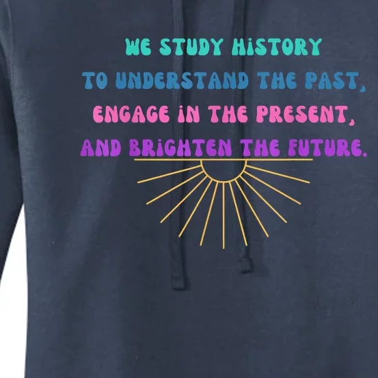 Study History Teach History Women's Pullover Hoodie