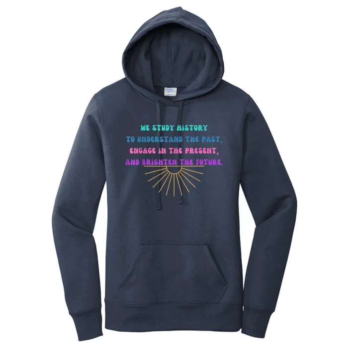 Study History Teach History Women's Pullover Hoodie