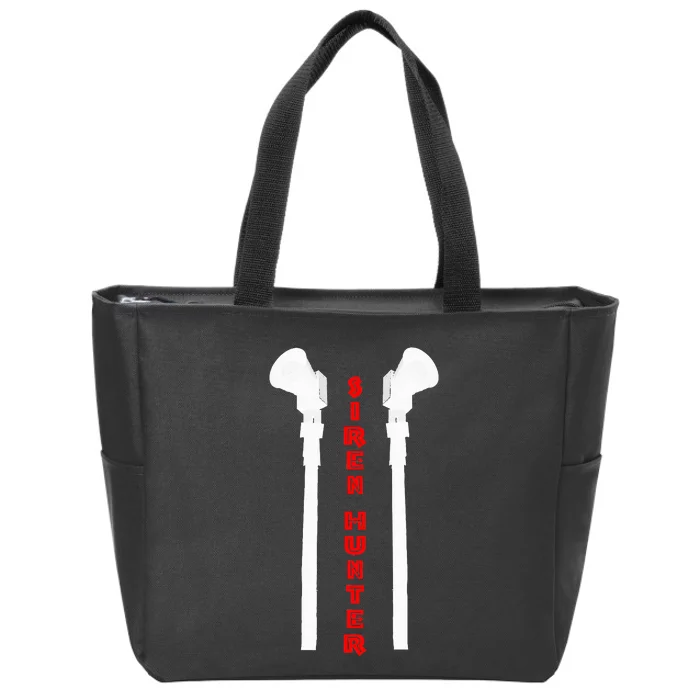 Siren Hunter ~ Tornado Siren Fan Zip Tote Bag